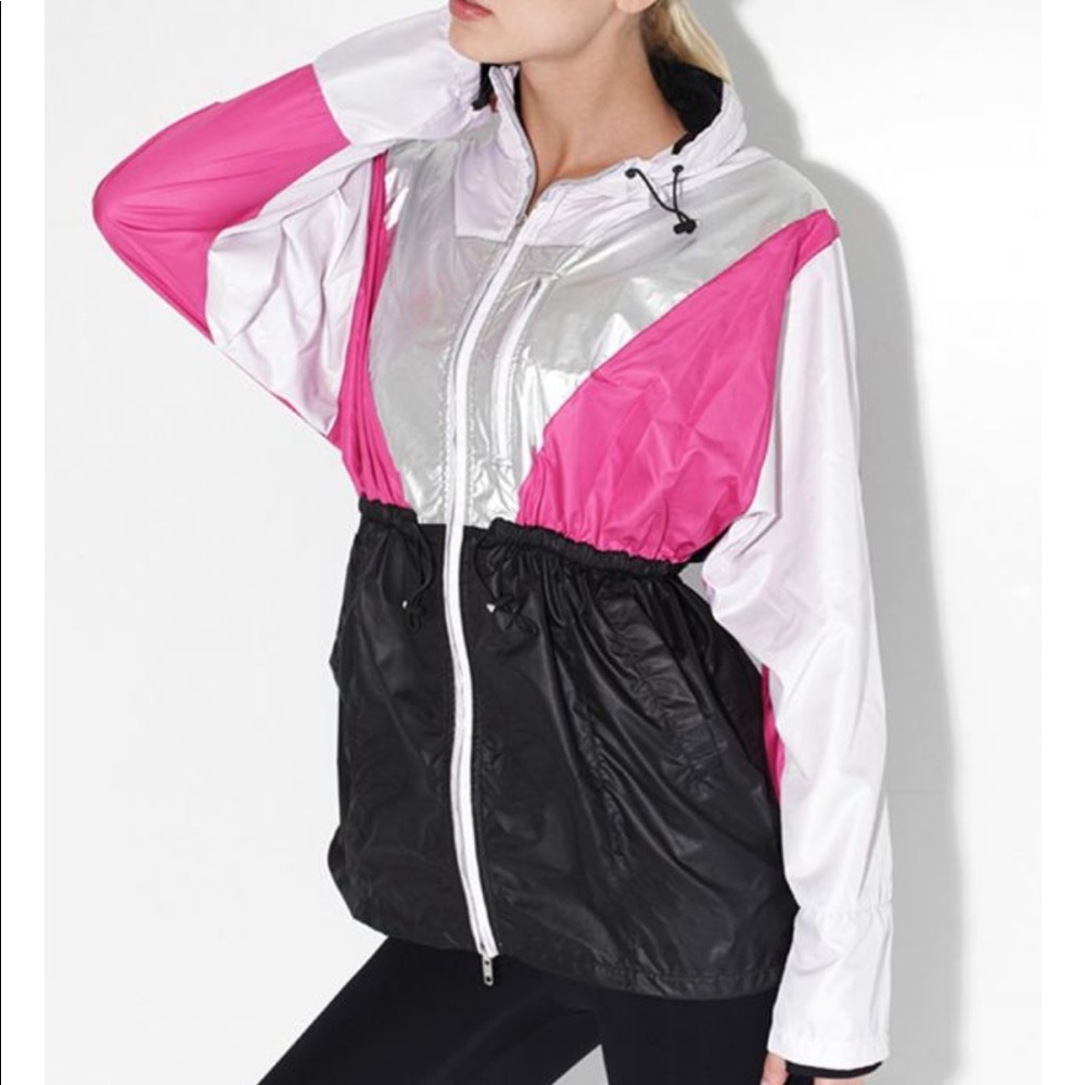 Sapopa windbreaker jacket multi color coat